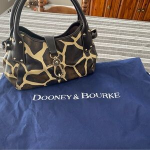 Dooney & Bourke Black and Brown Women's Bag